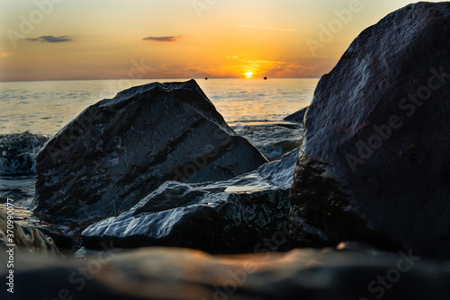 sunset warm dreamy