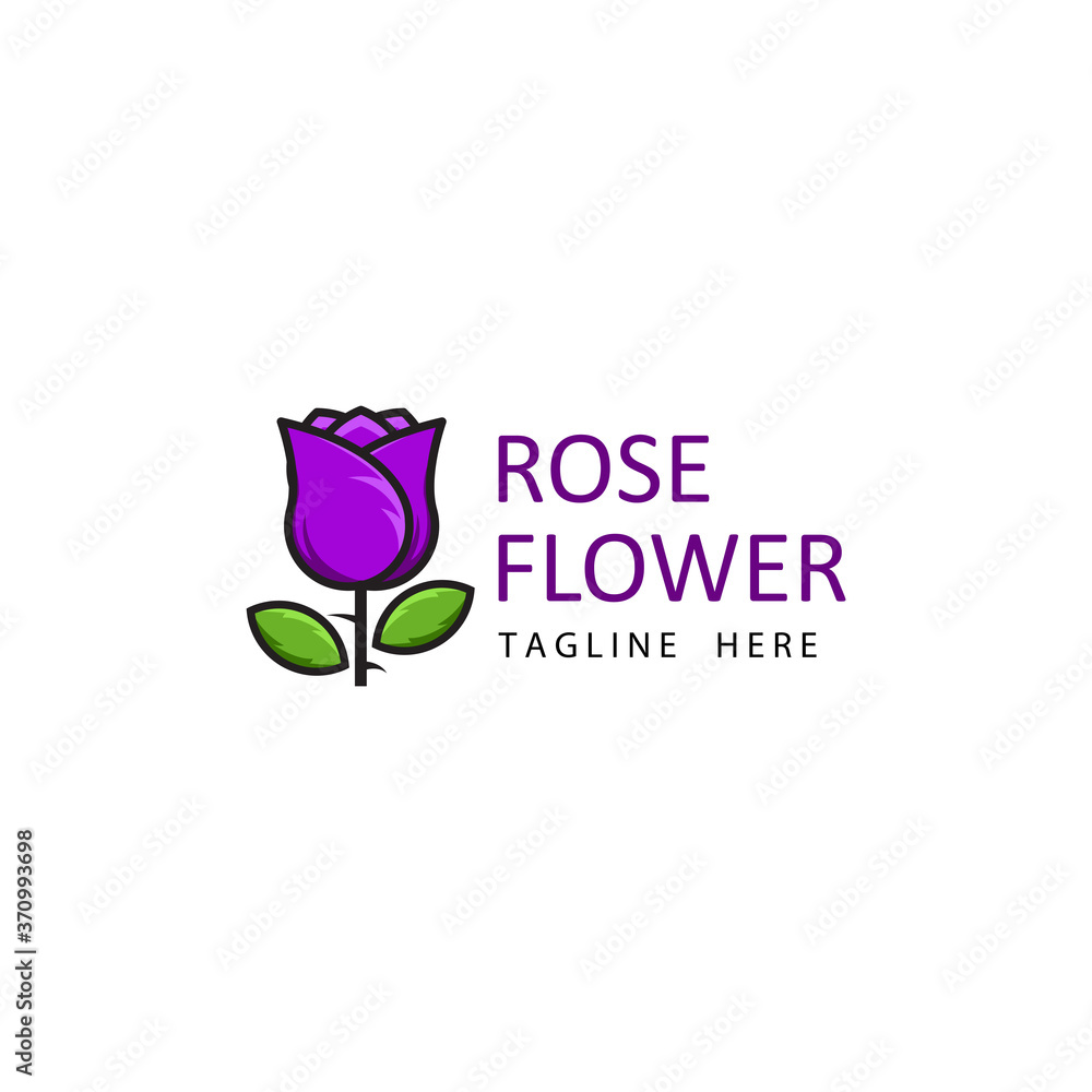 rose logo template design vector rose logo template design vector