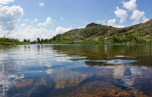 mountain lake in the mountains