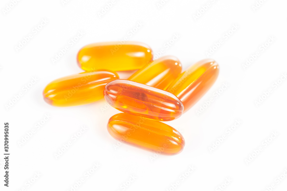 Capsules with lecithin / Vitamins supplementary food Capsules with lecithin / Vitamins supplementary food
