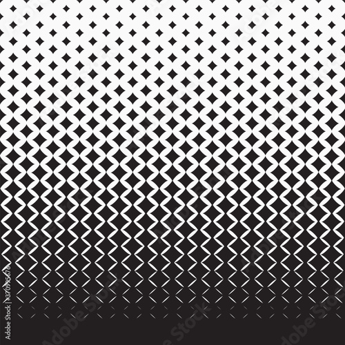 white and black simple diamond geometrical halftone background for pattern, wallpaper, label, banner, cover, texture, wrapping etc. vector design