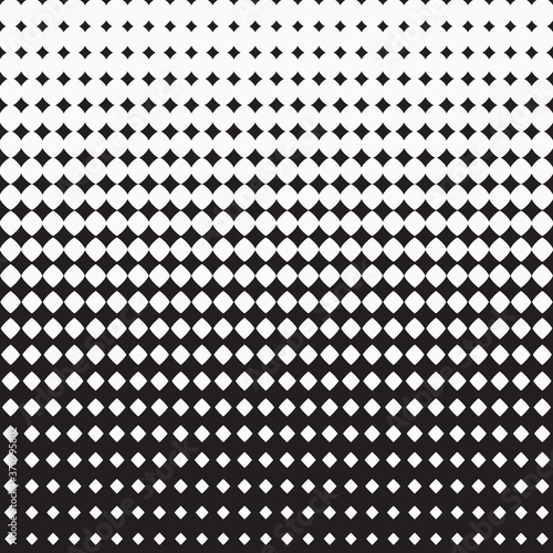 white and black simple diamond geometrical halftone background for pattern, wallpaper, label, banner, cover, texture, wrapping etc. vector design