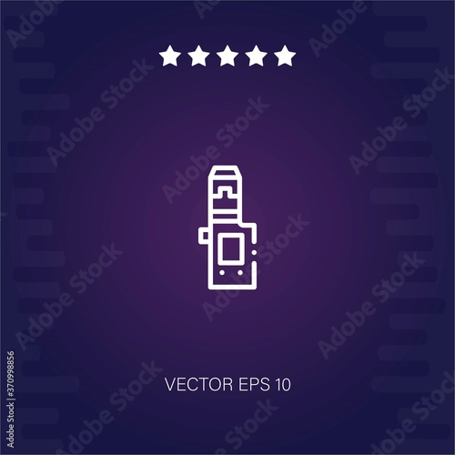 vape vector icon modern illustration