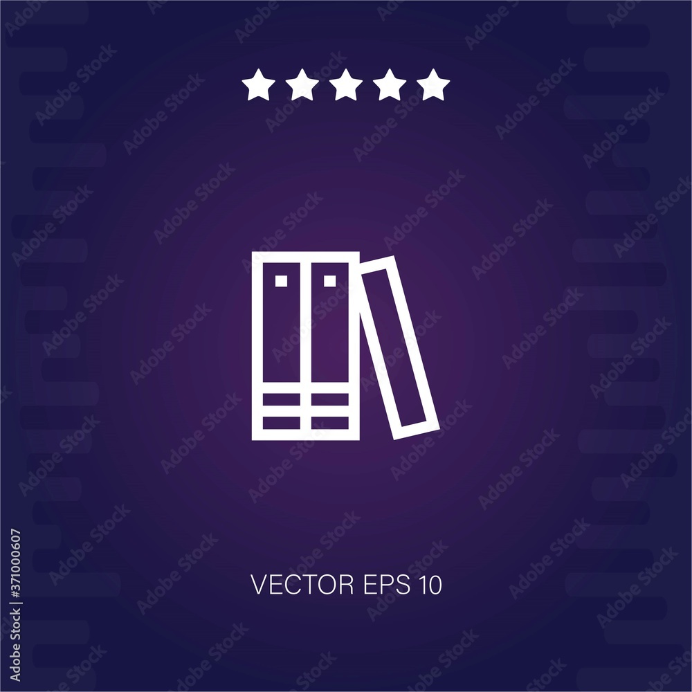 book vector icon modern illustration book vector icon modern illustration