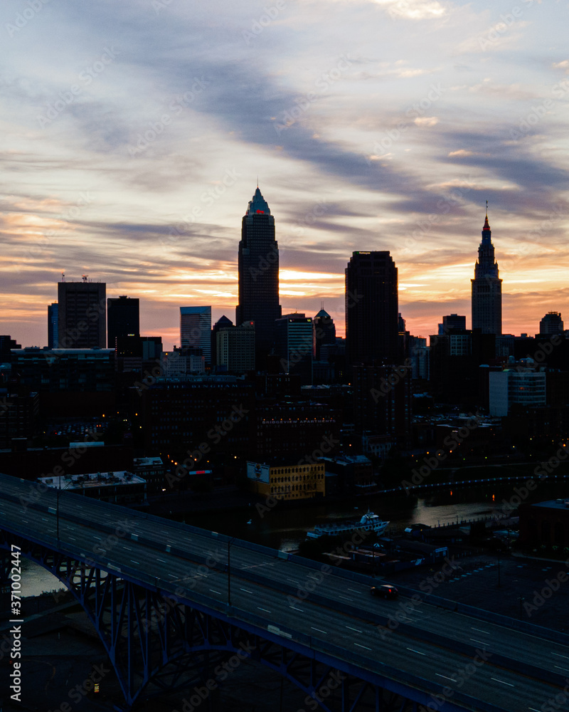 Cleveland Ohio Sunrise 