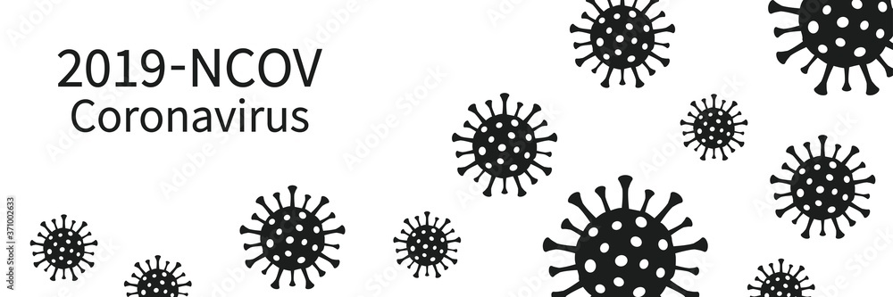 Illustration calling for the prevention of the spread of coronavirus Illustration calling for the prevention of the spread of coronavirus