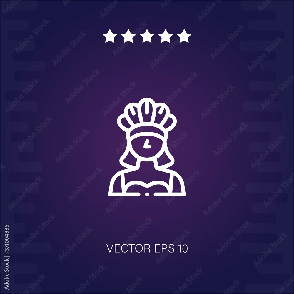 cabaret vector icon modern illustration cabaret vector icon modern illustration