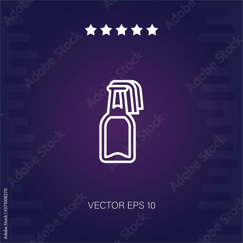 molotov cocktail vector icon modern illustration