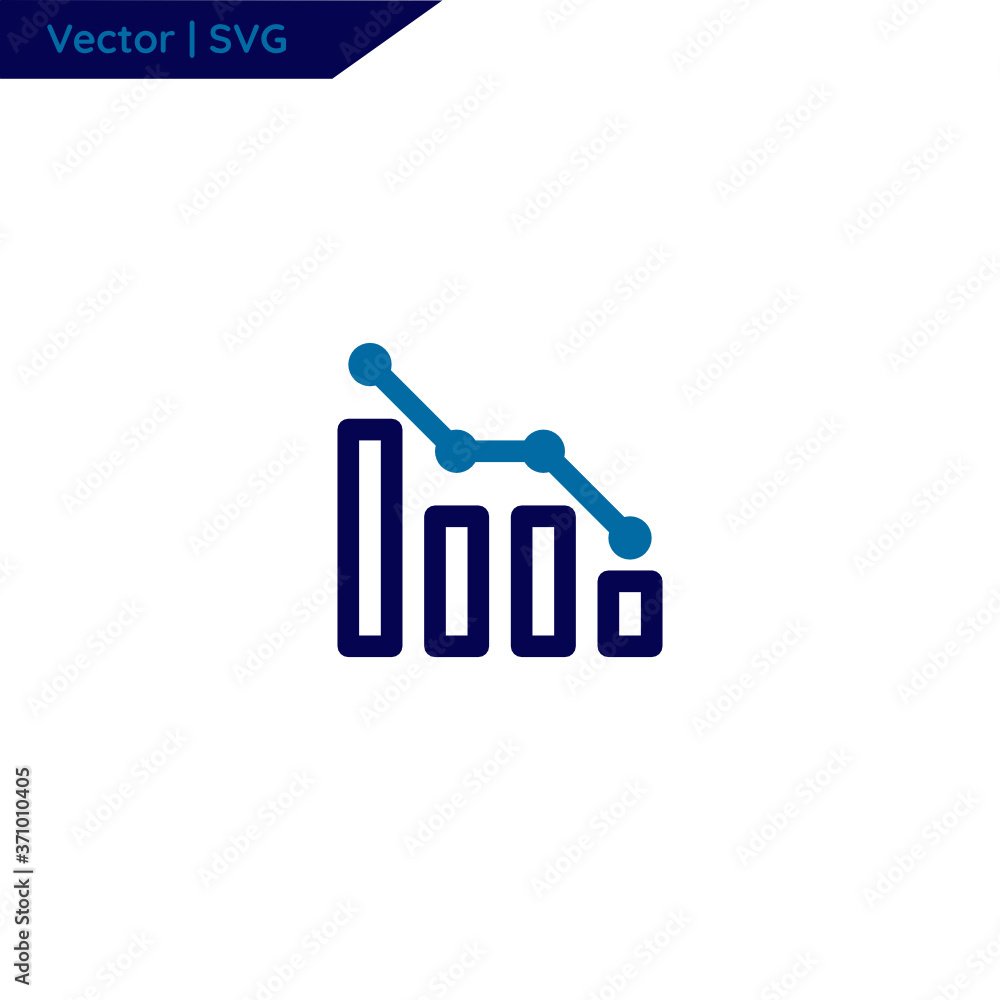 Fintech graphic icon. Fintech graphic icon.