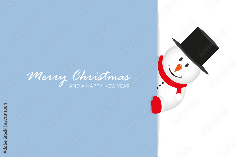 cute snowman christmas greeting card vector illustration EPS10 cute snowman christmas greeting card vector illustration EPS10