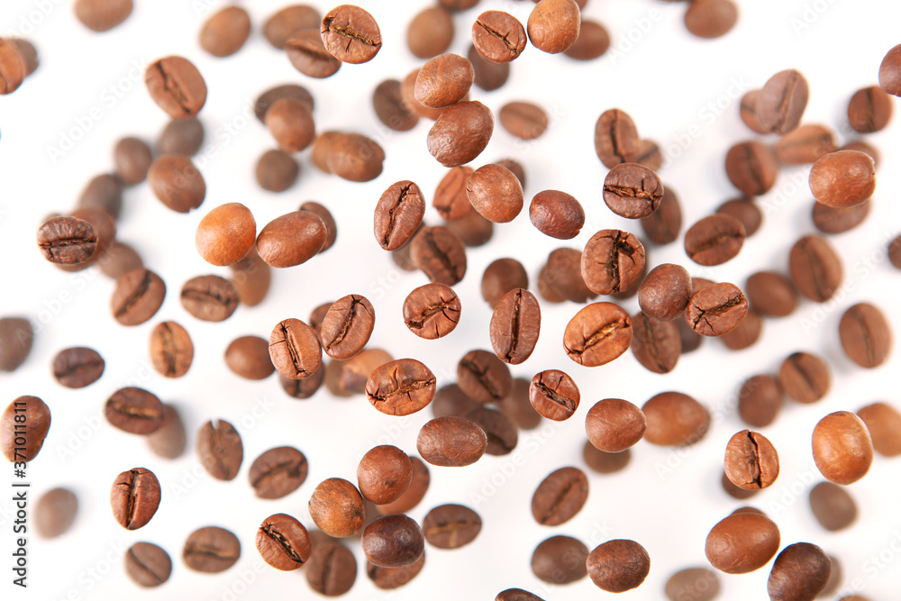 coffee beans isolated on white
coffee beans isolated on white