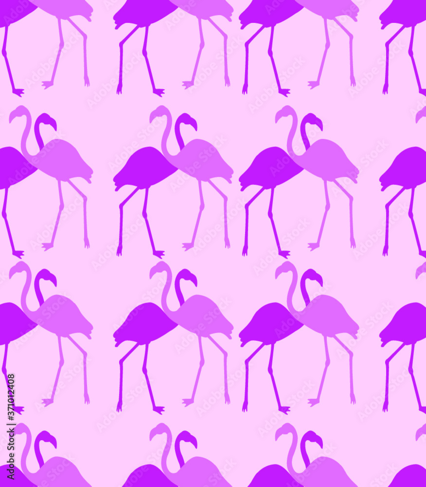 seamless pattern with pink flamingos seamless pattern with pink flamingos