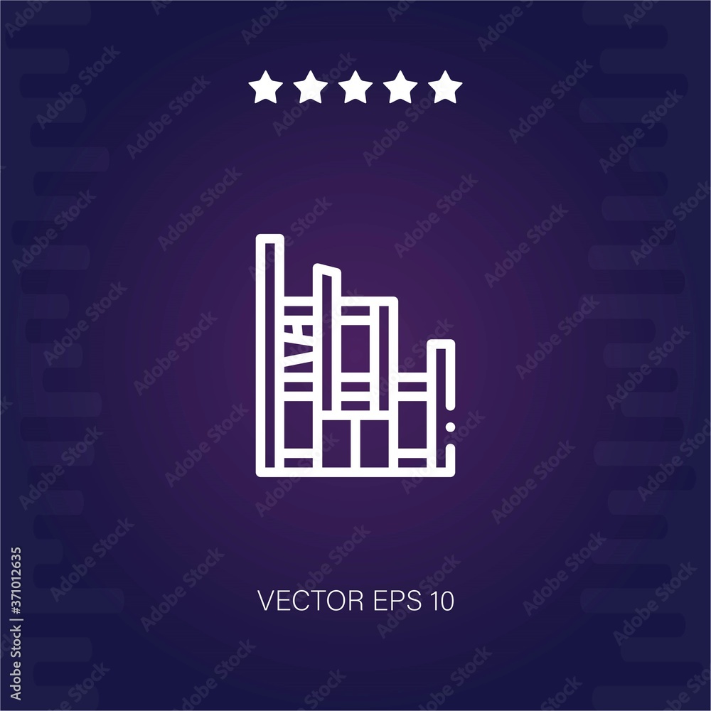 garbage vector icon modern illustration