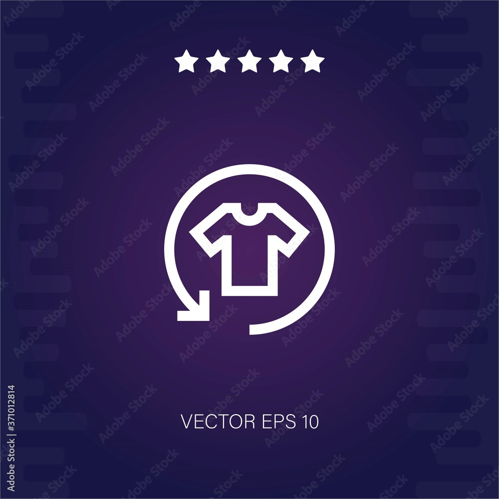reuse vector icon modern illustration reuse vector icon modern illustration
