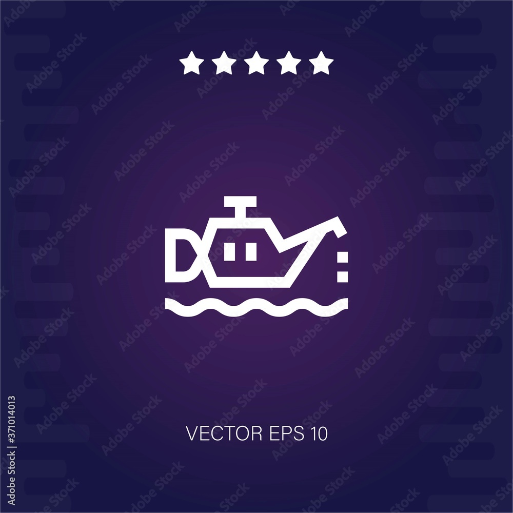 Fototapeta premium oil vector icon modern illustration