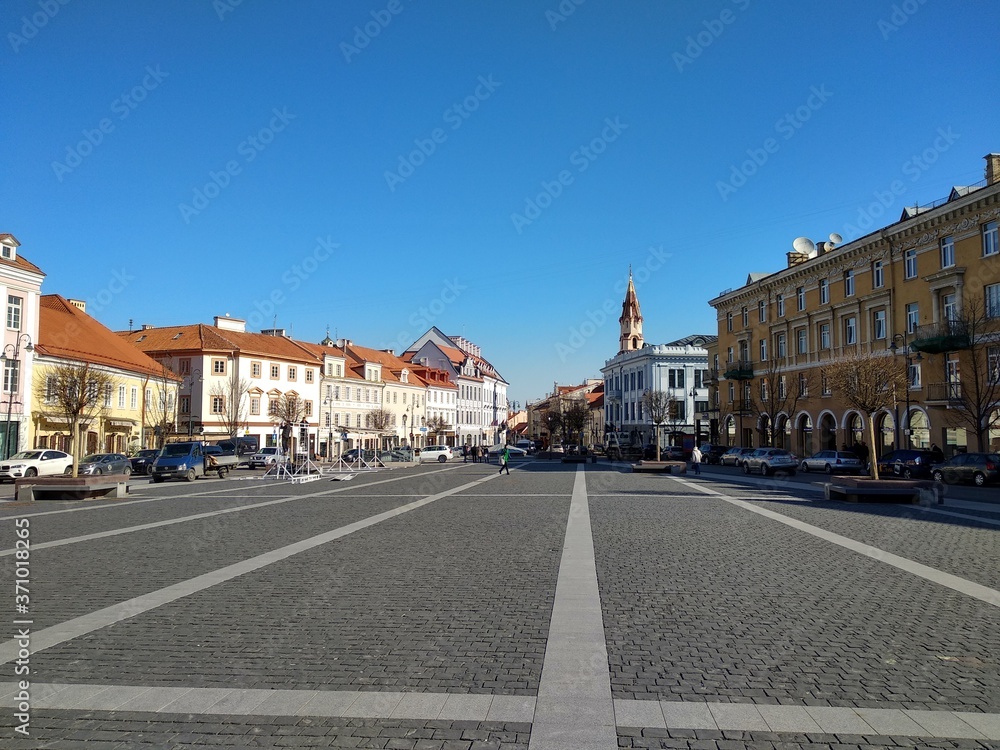 Square in Vilnius