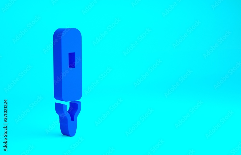 Blue Marker pen icon isolated on blue background. Felt-tip pen. Minimalism concept. 3d illustration 3D render. Blue Marker pen icon isolated on blue background. Felt-tip pen. Minimalism concept. 3d illustration 3D render.