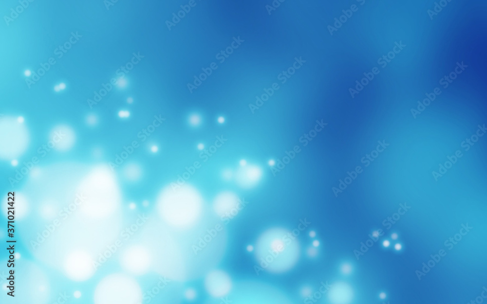 blue bokeh background