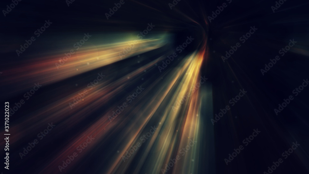 Obraz premium night traffic in motion