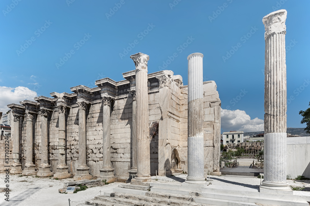  Hadrian's Library, Athens, Greece