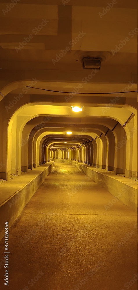 Underground Tunnel in Tongyeong,Republic of Korea