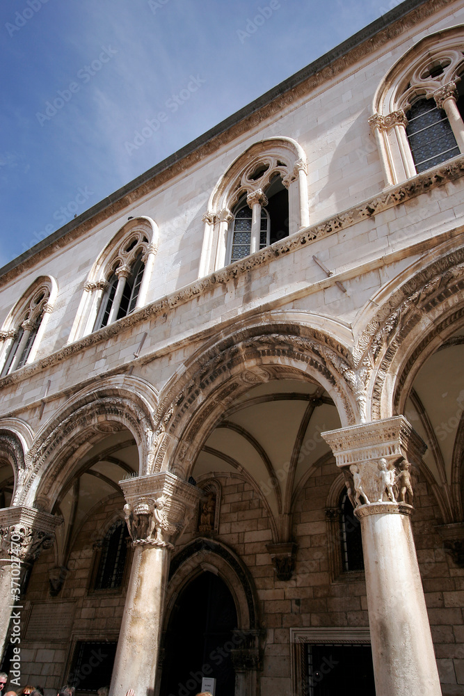 Obraz premium Rector's Palace in Dubrovnik, Croatia