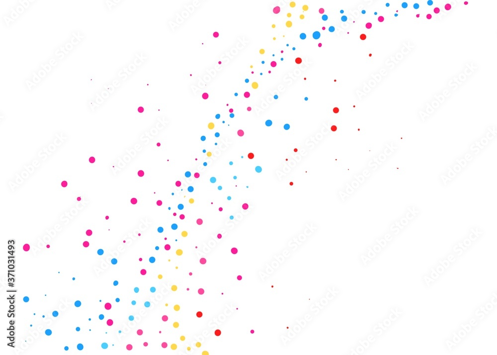 abstract colorful background dots white 