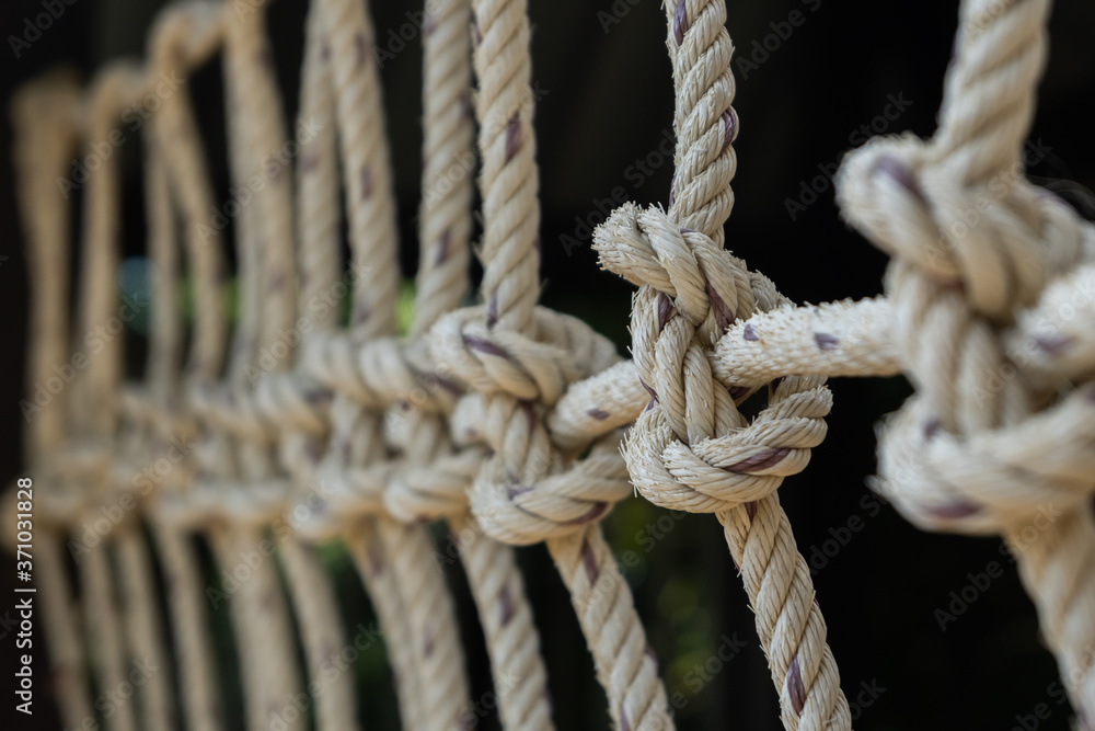 net rope knot net rope knot
