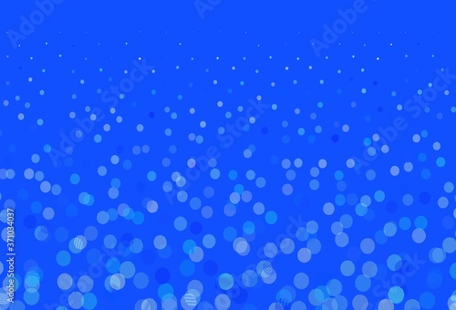 Light BLUE vector pattern with spheres.