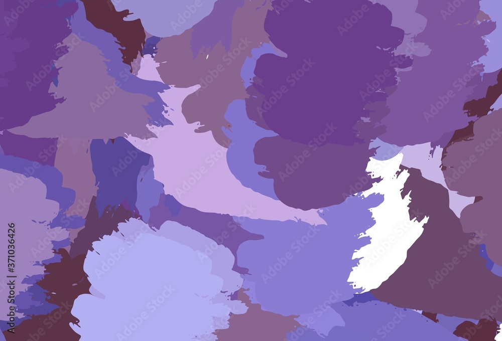 Light Purple vector backdrop with memphis shapes. Light Purple vector backdrop with memphis shapes.
