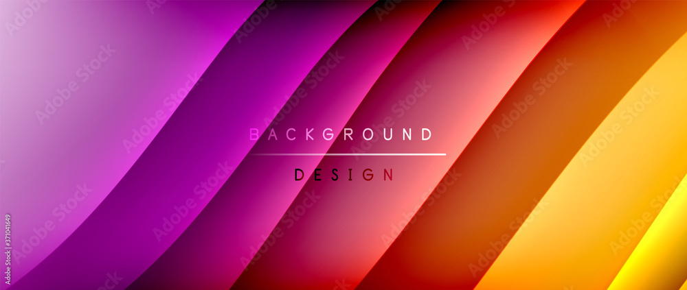Fluid gradient waves with shadow lines and glowing light effect, modern flowing motion abstract background for cover, placards, poster, banner or flyer Fluid gradient waves with shadow lines and glowing light effect, modern flowing motion abstract background for cover, placards, poster, banner or flyer