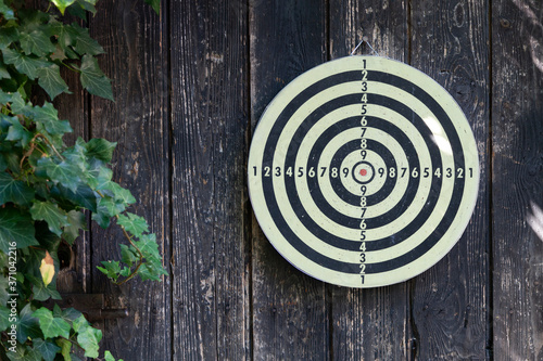jeu de cible de fléchette