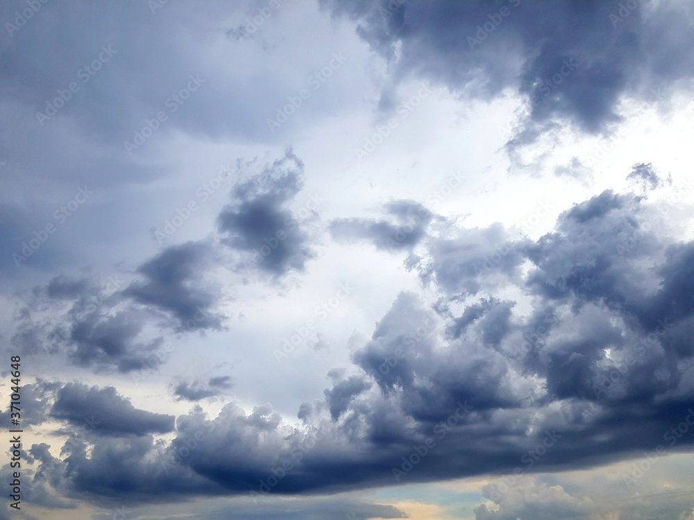Fototapeta premium blue sky with clouds