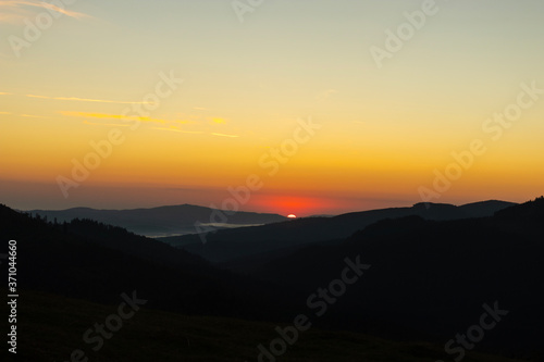 sunset in the mountains © Ioan