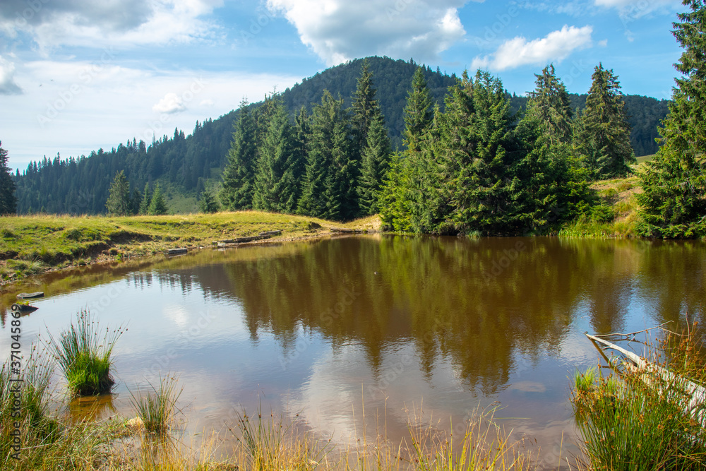 lake in the mountains