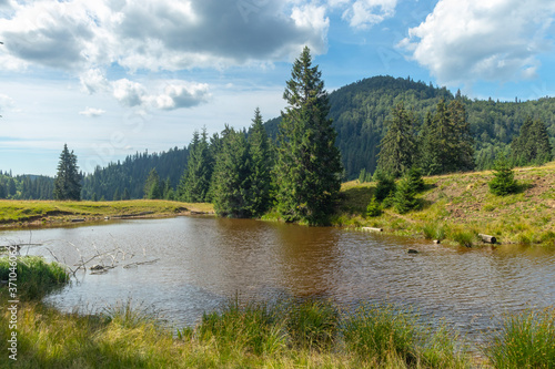 lake in the mountains