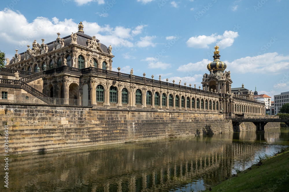 The historical Zwinger in Dresden