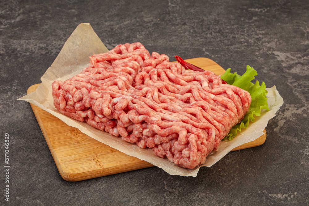Minced meat - pork and beef Minced meat - pork and beef