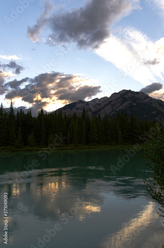 Bow River in the Evening