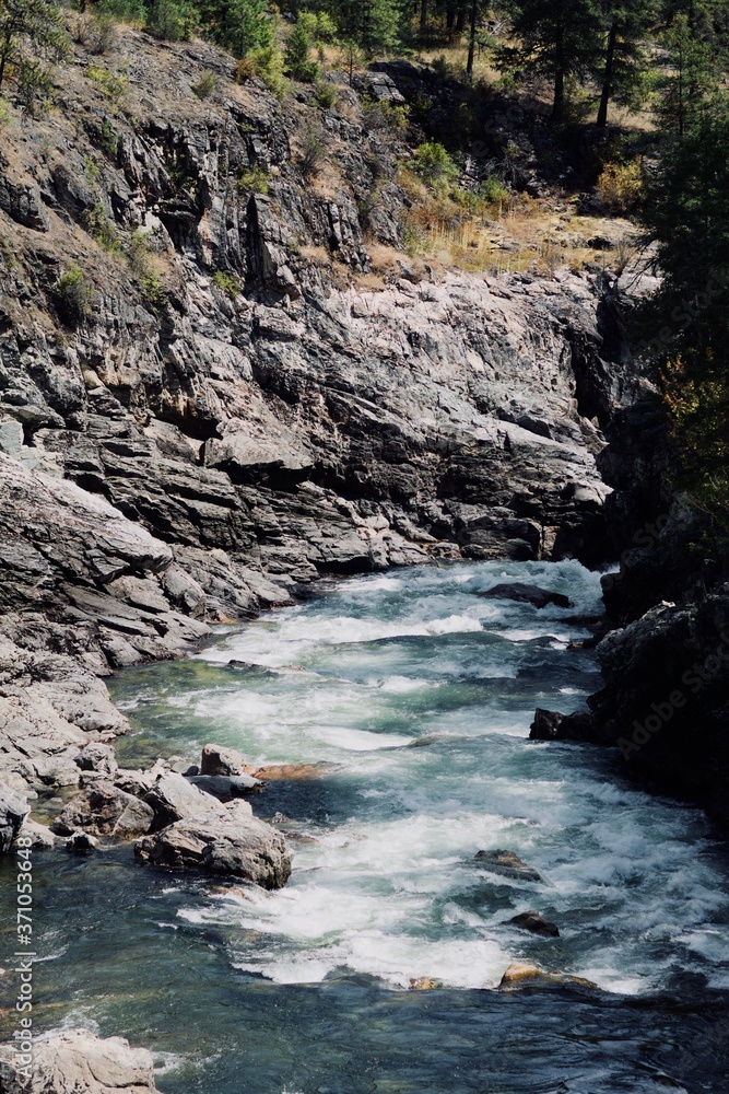 River in the Mountains