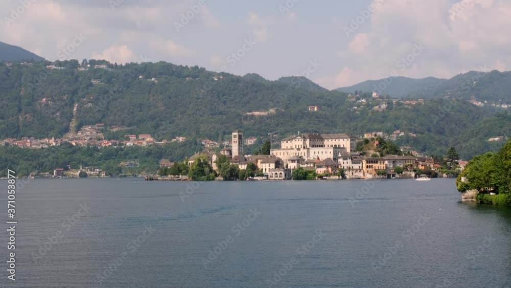 Lake Orta, San Giulio Island. Italy Lake Orta, San Giulio Island. Italy