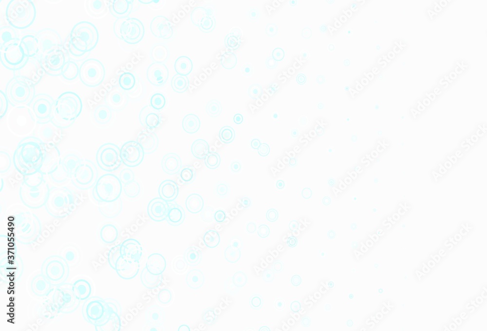 Light Green vector layout with circle shapes. Light Green vector layout with circle shapes.