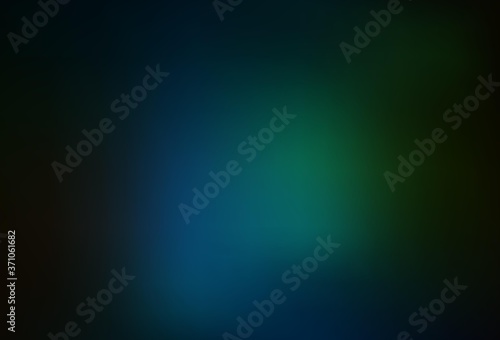 Dark Blue, Green vector texture with milky way stars.