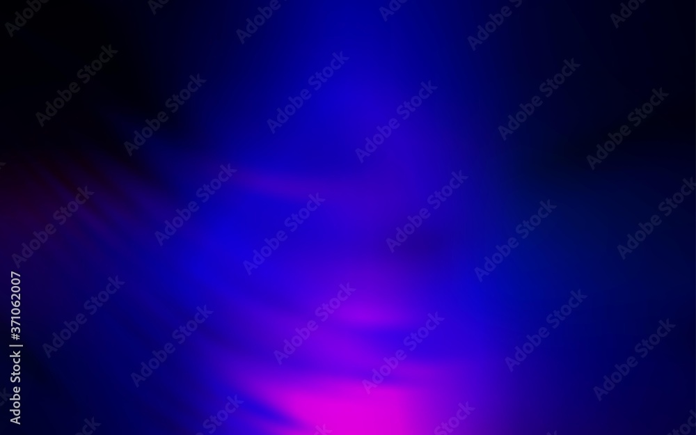 Fototapeta premium Dark Pink, Blue vector glossy abstract background. Abstract colorful illustration with gradient. Background for designs.