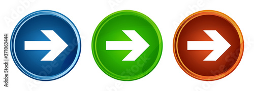 Free Download Next arrow icon stylish round button set glass design - GFXLoad