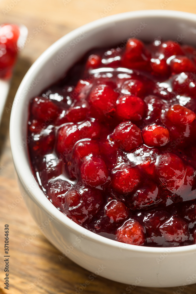 Traditional Homemade Lingonberry Jam Traditional Homemade Lingonberry Jam