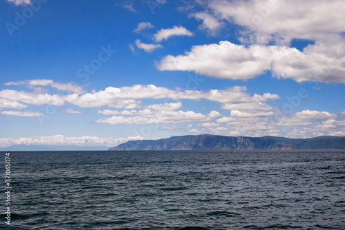 View of lake Baikal in summer, Russia.