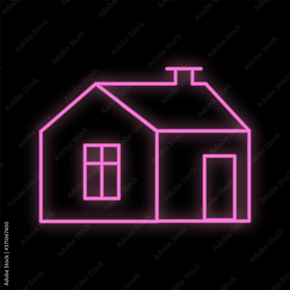 Blue neon home sign makes it quick and easy to customize your priject in modern style Blue neon home sign makes it quick and easy to customize your priject in modern style