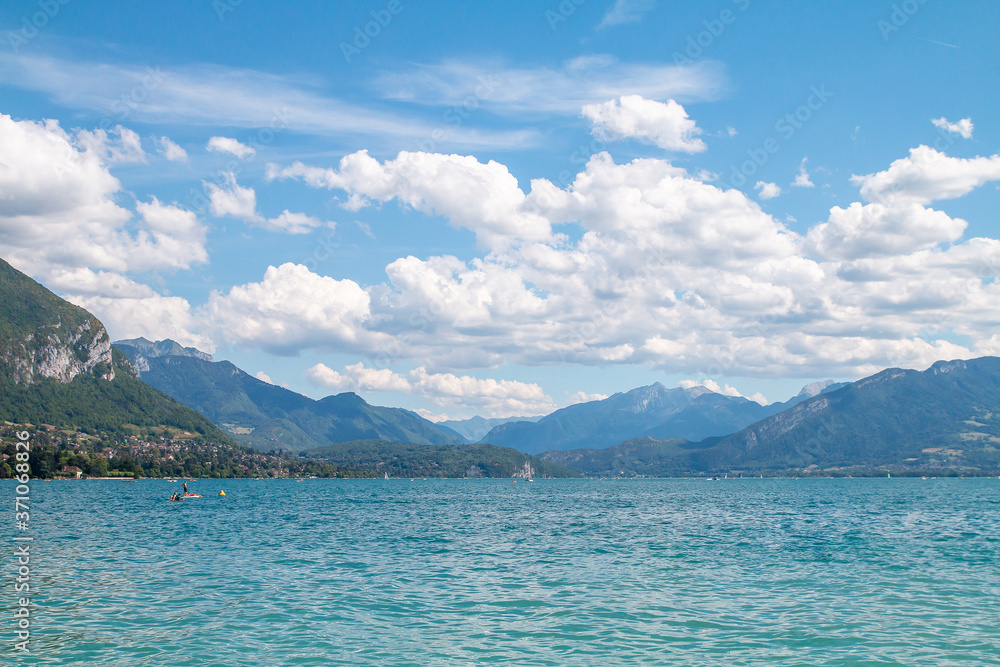Lac d'Annecy en été