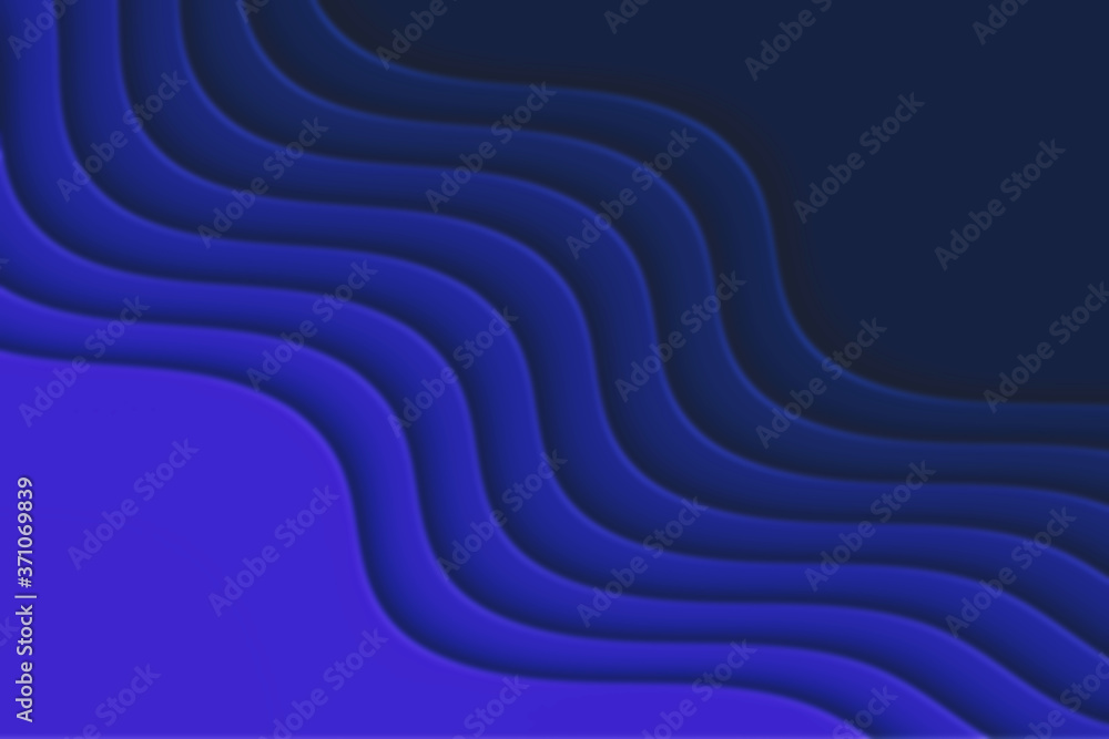 Abstract curved wave with blur effect for your design. Illustration with curves lines. Wavy paper cut background. Blur. Abstract curved wave with blur effect for your design. Illustration with curves lines. Wavy paper cut background. Blur.